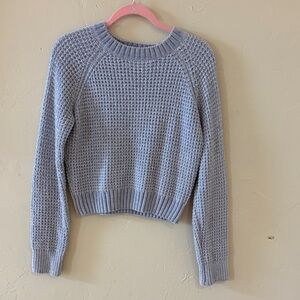 Altar’d State Women's Light Blue Sweater Size S
